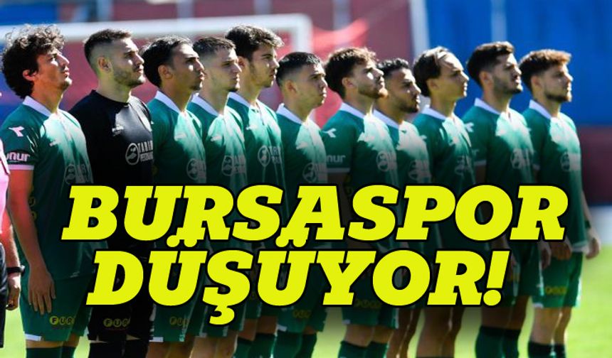 Bursaspor Lig'e veda edebilir!