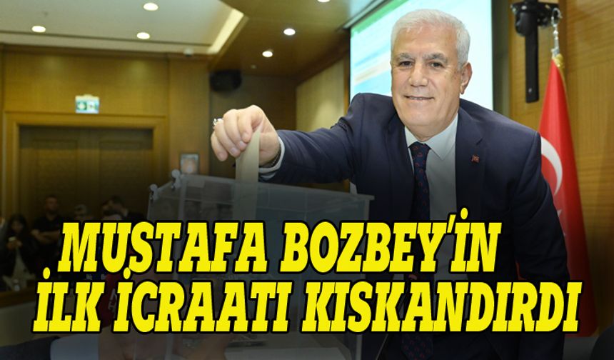 Mustafa Bozbey'den ilk icraat: Bursa'da suya indirim