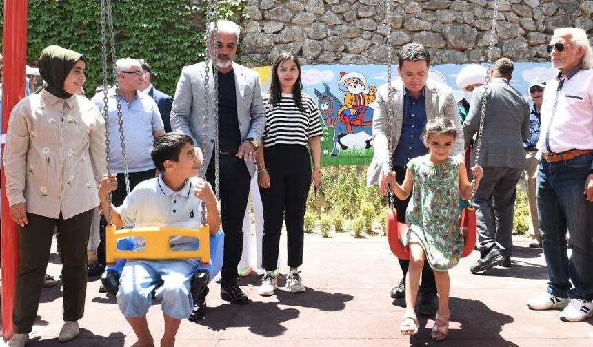 Başkan Aydın, seçim vaadini unutmadı o mahalleye park açıldı