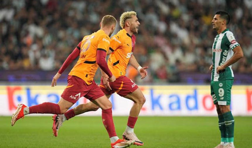 Galatasaray, Konya'nın başını döndürdü