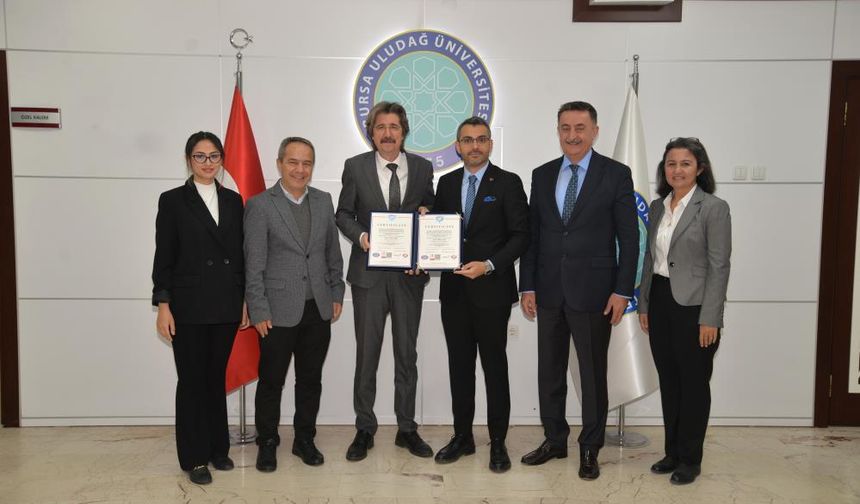 Uludağ Üniversitesi, ISO 27001 BGYS belgesi aldı