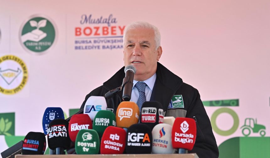 Mustafa Bozbey: Çiftçimize destek vermek bizim görevimiz