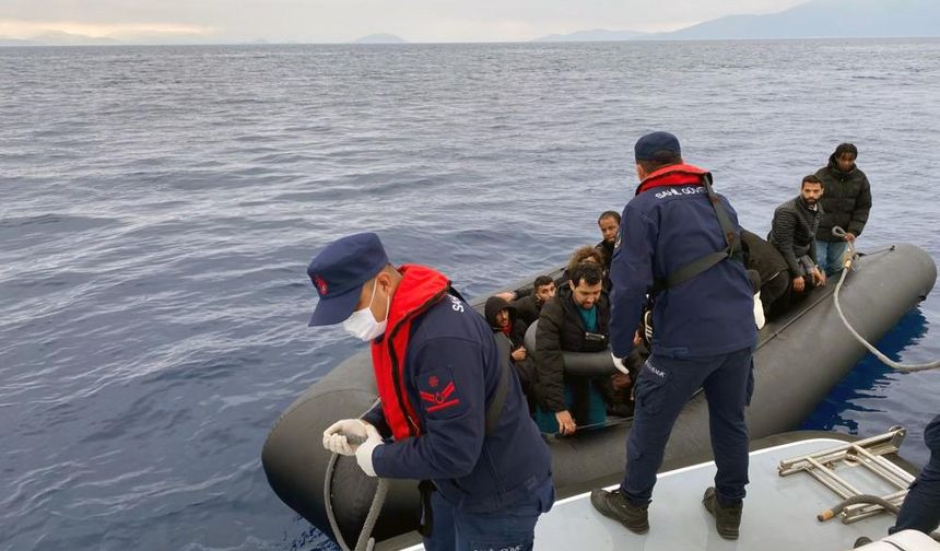 Kaçak göçmenler Yunanistan'a geçemedi