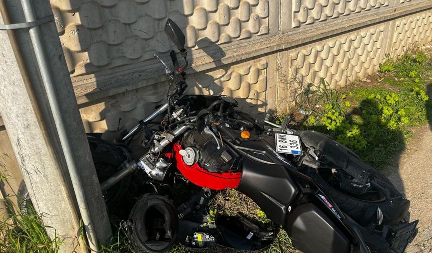 Bursa'da feci kaza, ağır yaralandı
