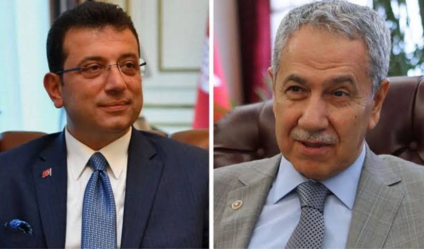 Bülent Arınç'tan İmamoğlu çıkışı, Özel'e tepki