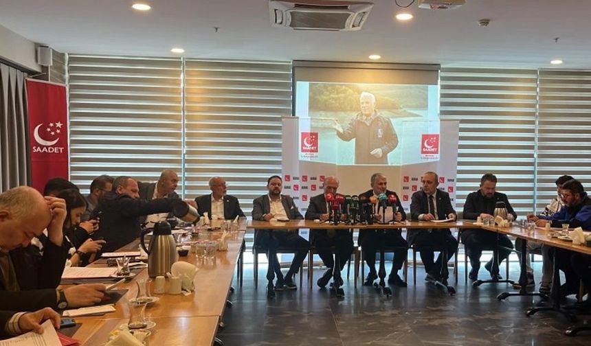 Saadet Partisi Bursa'dan kentsel dönüşüm açıklaması!