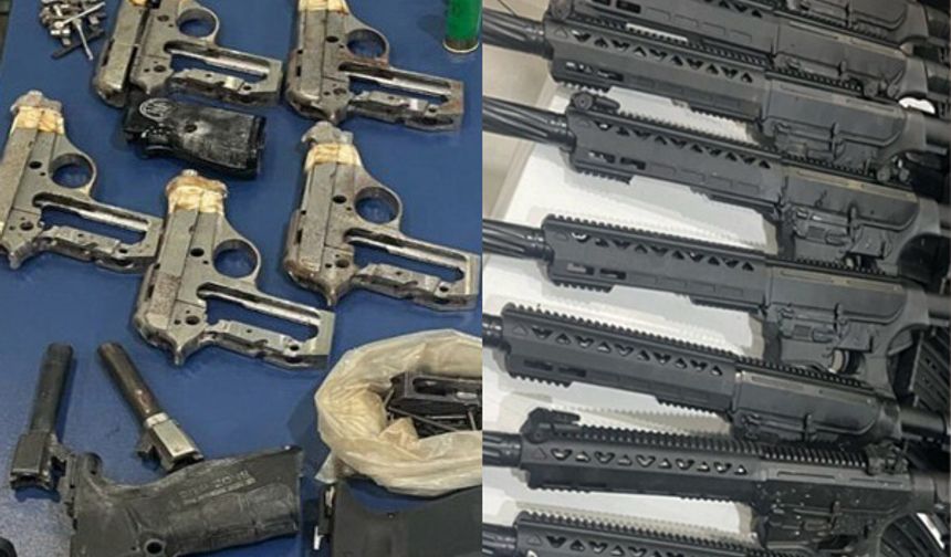 Polis durdurdu, cephanelik ortaya çıktı
