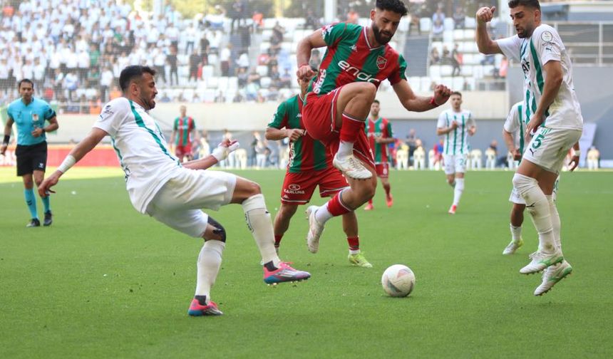 Bursaspor Karşıyaka'ya yenildi!