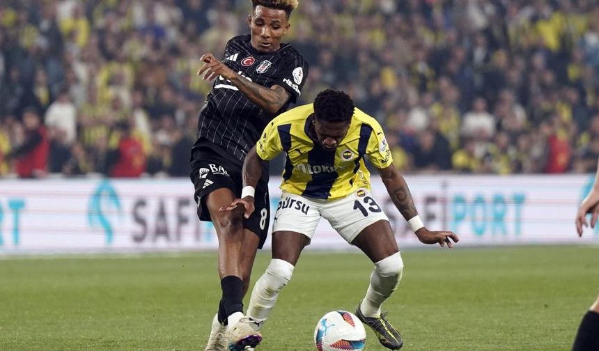 Beşiktaş Fenerbahçe'yi Kadıköy'de yendi: 0-1