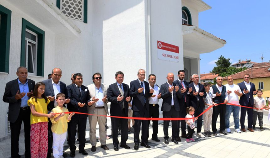CHP'li Osmangazi Belediyesi, o camiyi pırıl pırıl yaptı