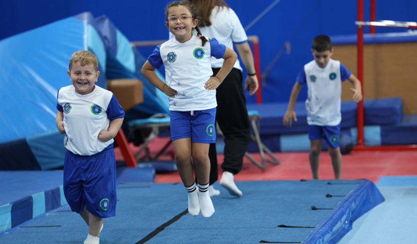 Çocuklar Bursa'da spor yaparak eğlenecek