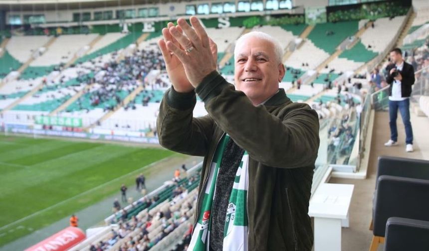 Mustafa Bozbey'den Bursaspor'a büyük destek