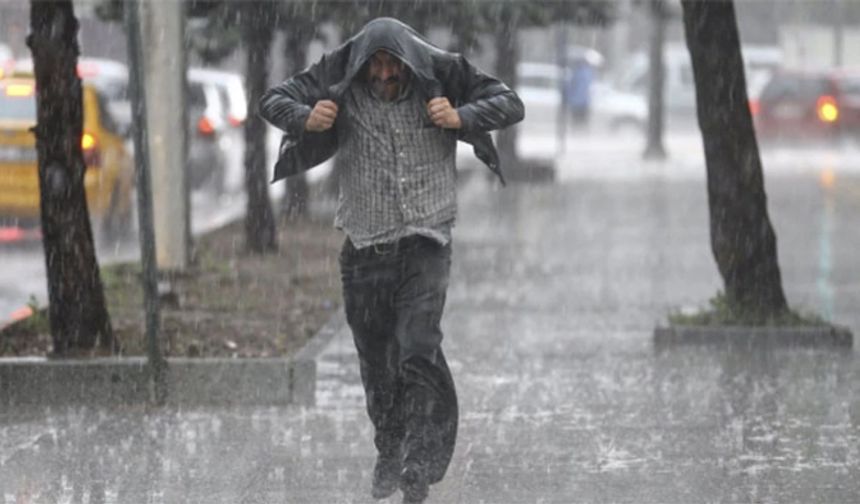 Meteoroloji uyardı, sağanak yağış geliyor