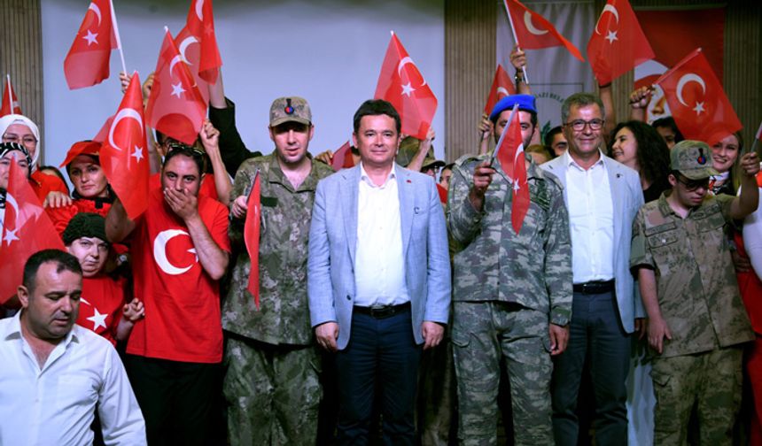 Engelli bireylerin Osmangazi’de 30 Ağustos sevinci