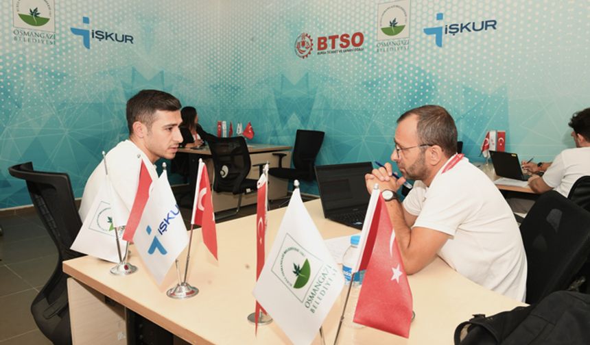 Bursa'daki istihdam buluşmalarında iş sahibi oldular
