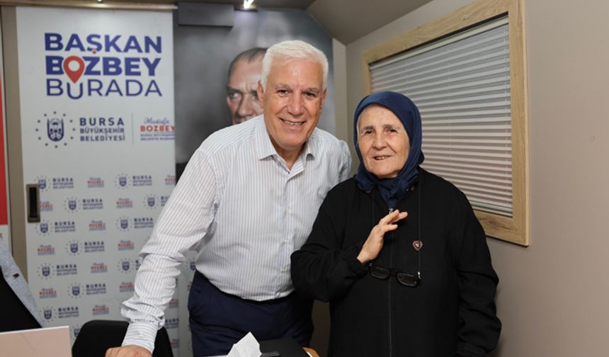 Başkan Mustafa Bozbey'den hayvancılık yapanlara büyük destek