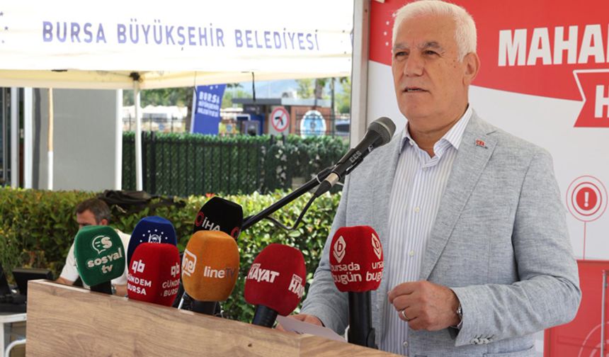 Bursa’da afet seferberliği başladı
