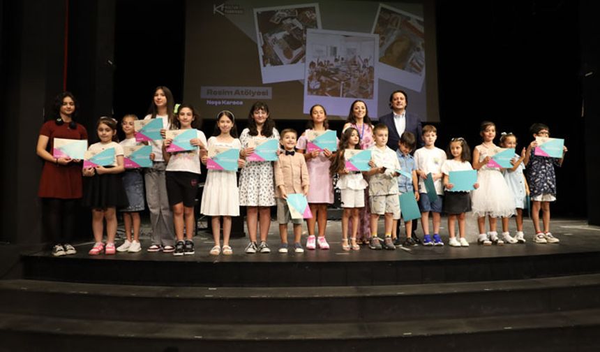 Kültür Fabrikası'nda sertifika heyecanı