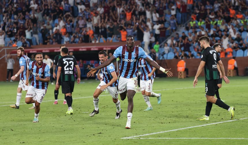 Trabzonspor Kocaelispor'u zor geçti:1-0
