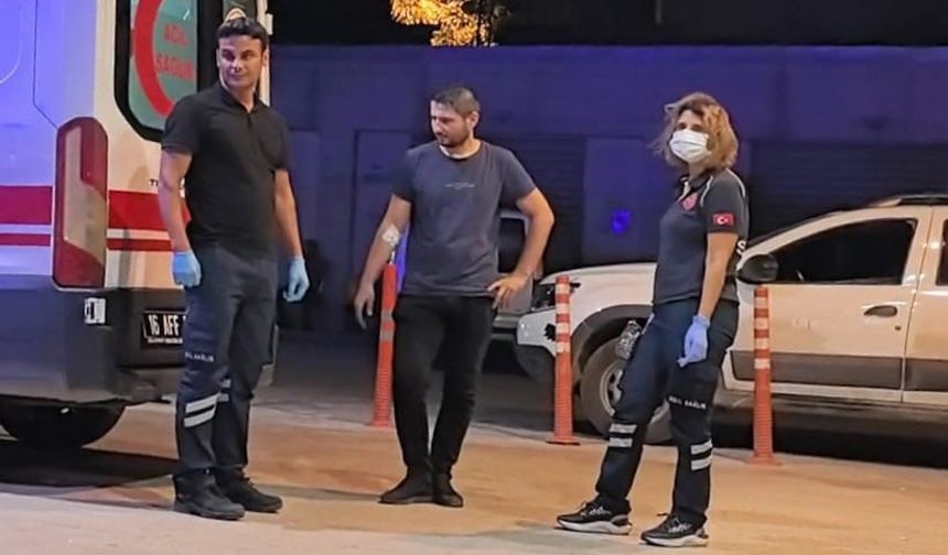 Bursa'da işçinin üzerine asit sıçradı