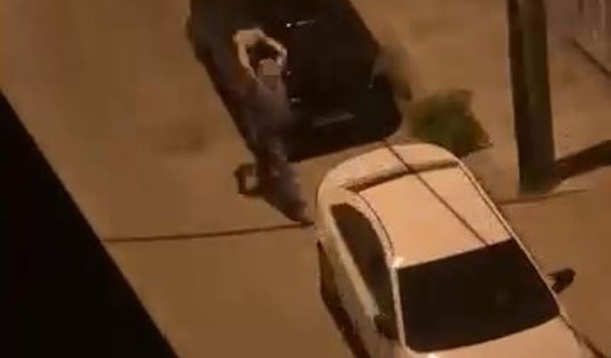 Alkolün etkisiyle kendini kaybetti,  camlarını kırdı