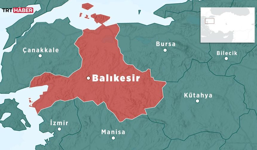 Balıkesir'de deprem oldu!