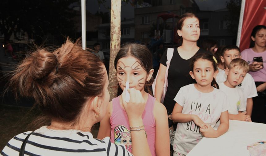 Osmangazi'de çocuklar yaz etkinliklerinde coştu
