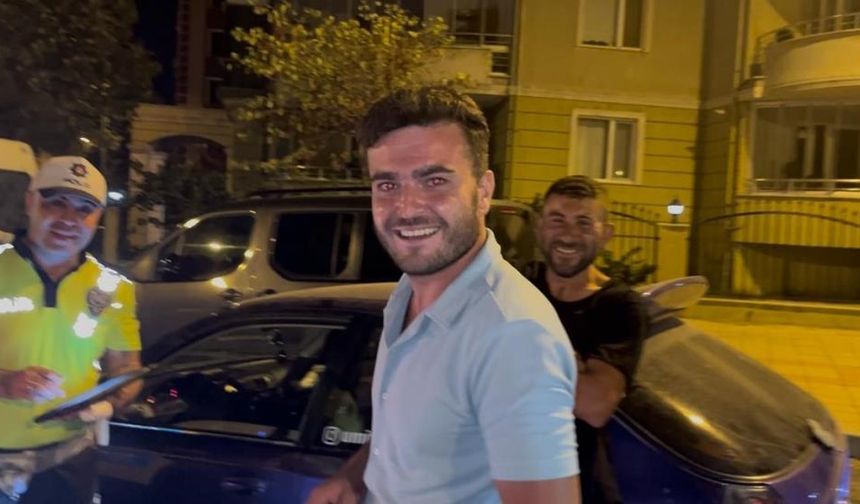 Alkollü yakalandı, 'devletimiz sağ olsun' dedi