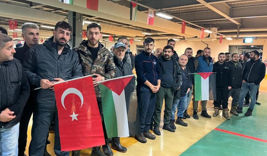 Bir günlük kazançlarını Gazze'ye bağışlayacaklar