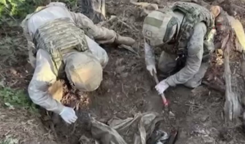 Giresun'dan Hakkari'ye kadar PKK'ya ait alanlar imha edildi