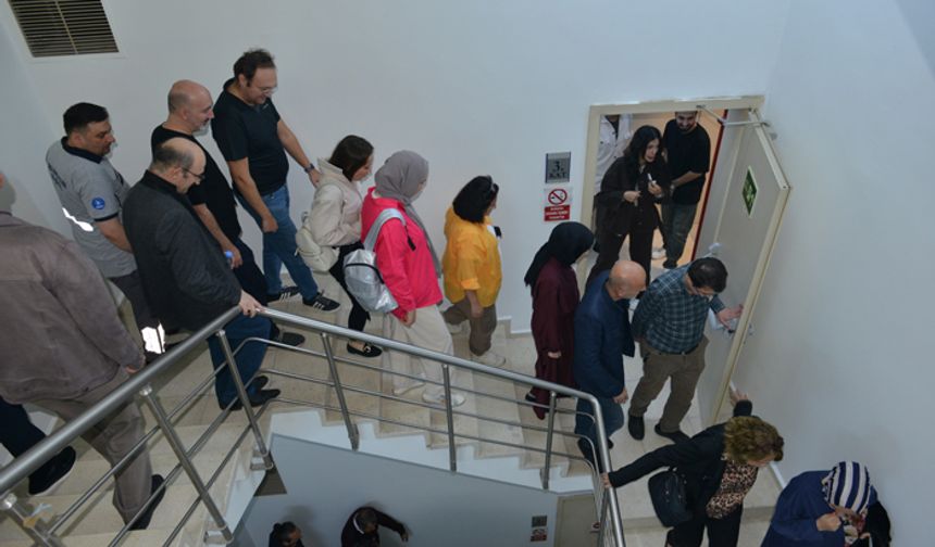 Bursa Büyükşehir'de gerçeği aratmayan tatbikat