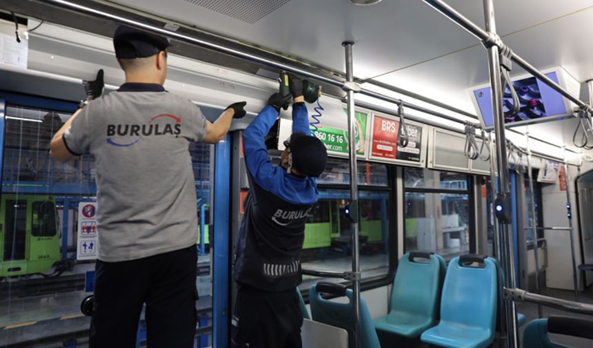 Bursa'daki toplu taşımada enerji tasarrufu