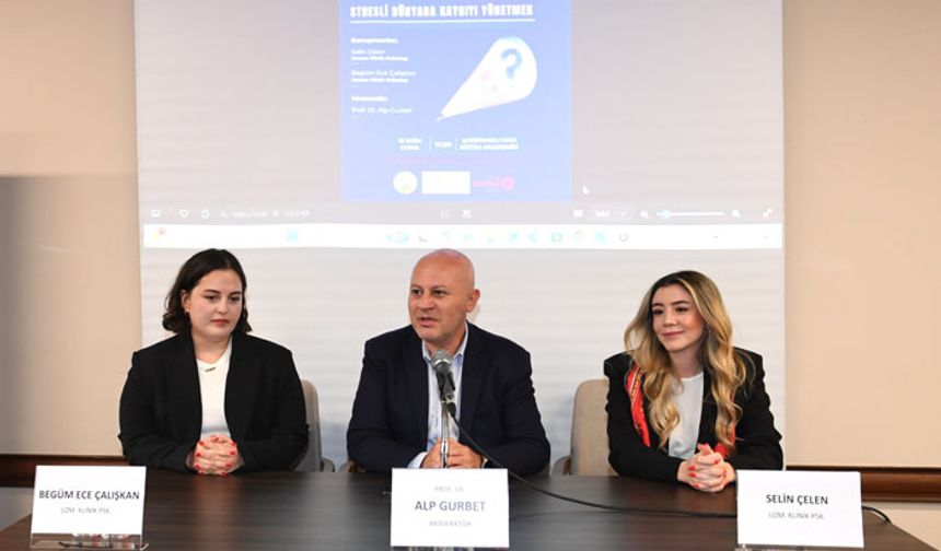 Osmangazi'de ruh sağlığı konuşuldu