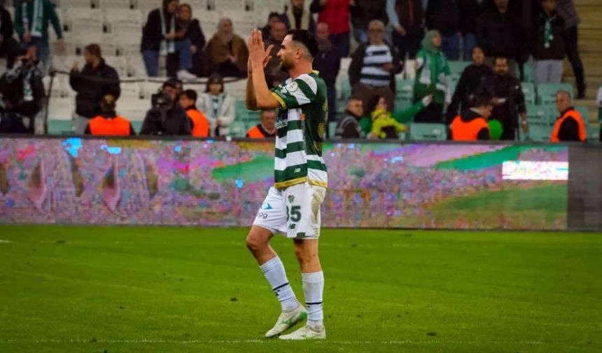 Bursaspor'un tecrübeli oyuncusu sakatlıktan kurtuldu