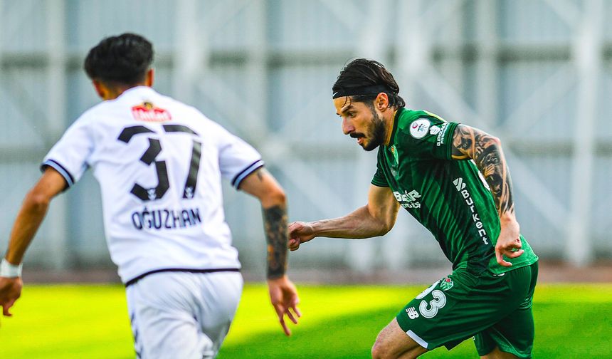 Bursaspor, zor olsa da Aksaray'ı yendi: 1-2