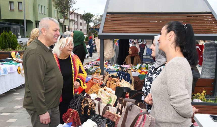 Kadın girişimcilerin Osmangazi'de yüzü gülüyor