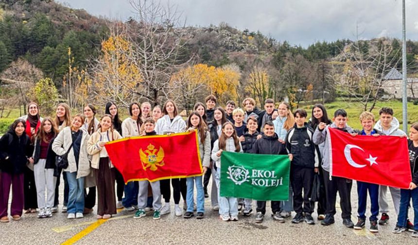 Ekol Koleji’nden Karadağ’a  tarihi ziyaret