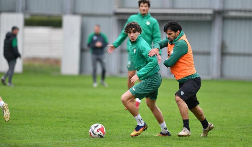 Bursaspor, Gebze mağlubiyetini unutturmak istiyor