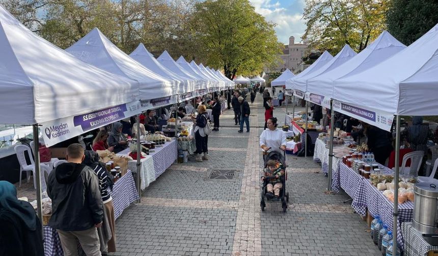 Üreten kadınlar Bursa'da  örnek oluyor