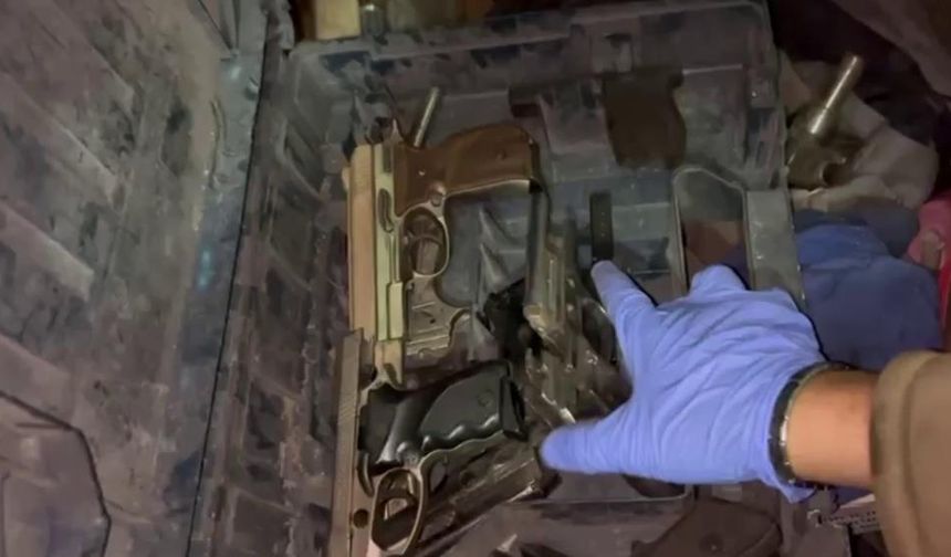 Bursa'da silah imalathanesine operasyon