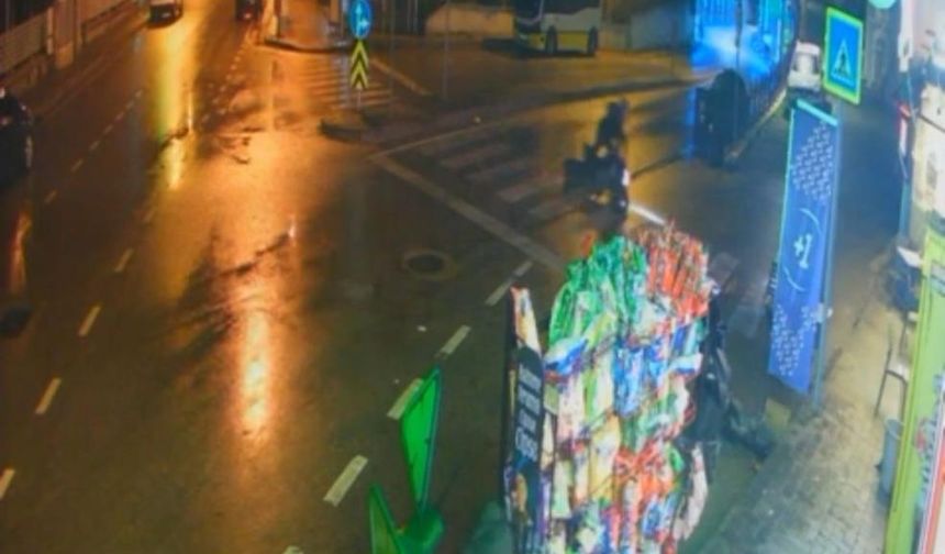 Bursa'da feci kaza, başını bariyerlere çarptı!