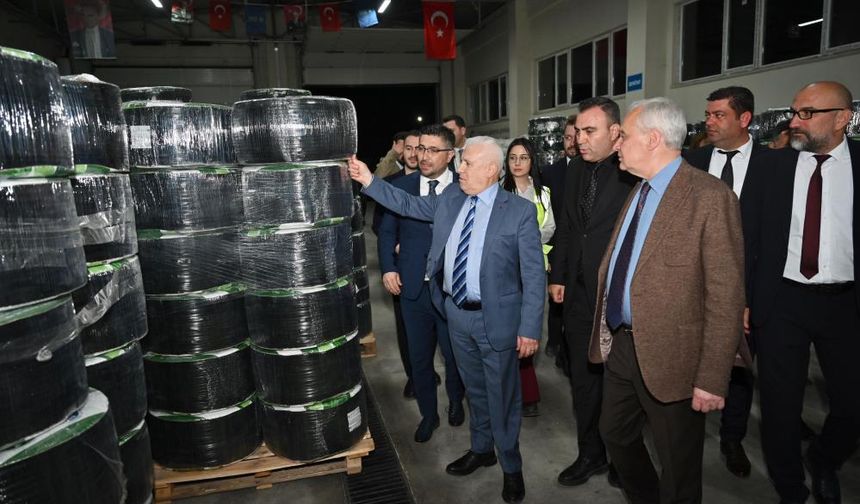 Bursa'da çiftçilere destek sürüyor